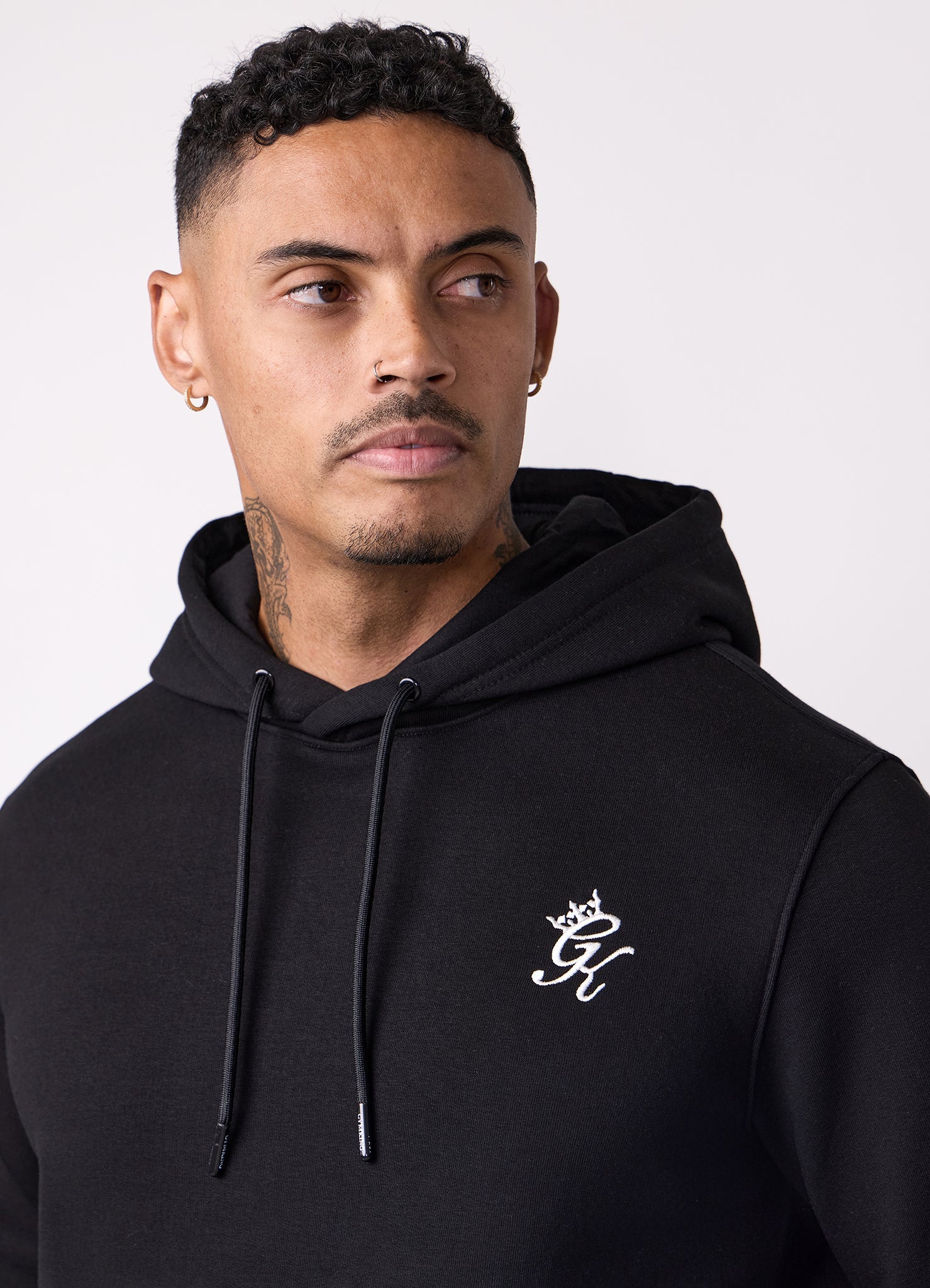 Gym King Fundamental Fleece Hoodie - Black