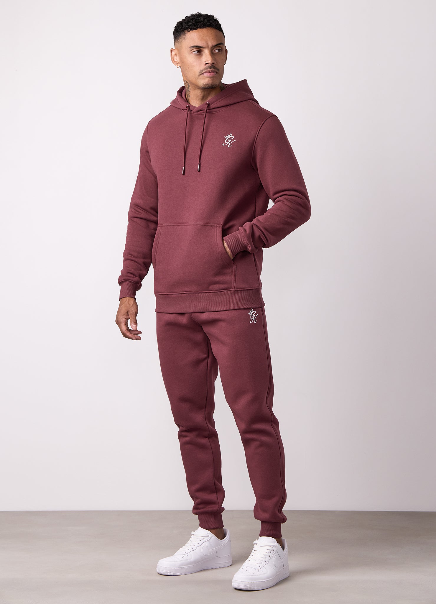 Gym King Fundamental Fleece Jogger - Burgundy
