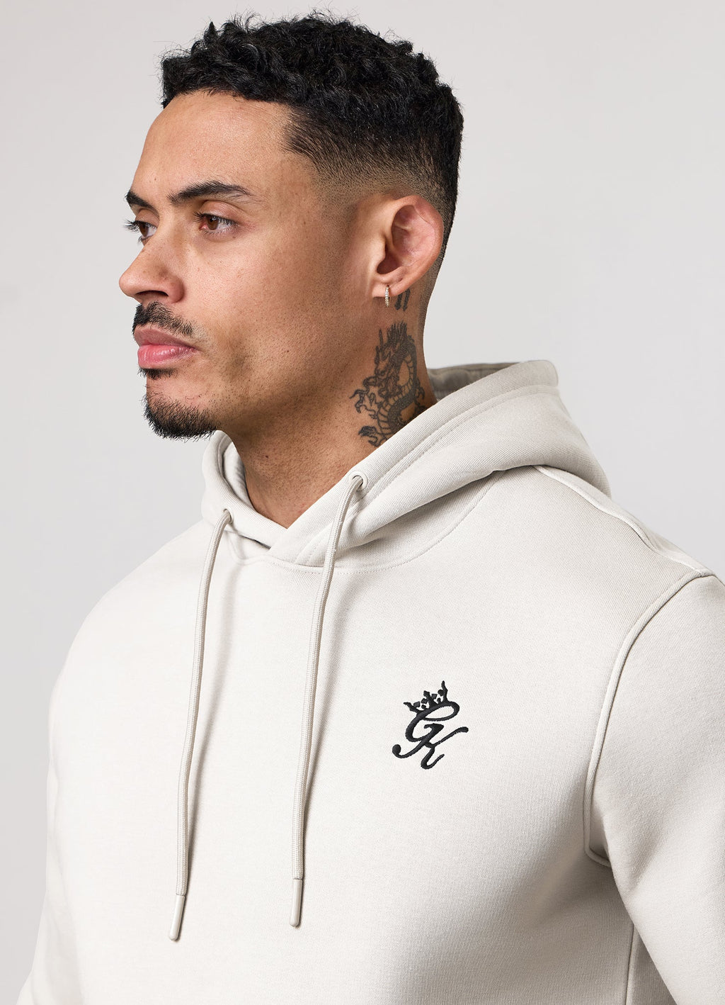Gym King Fundamental Hoodie - Cream