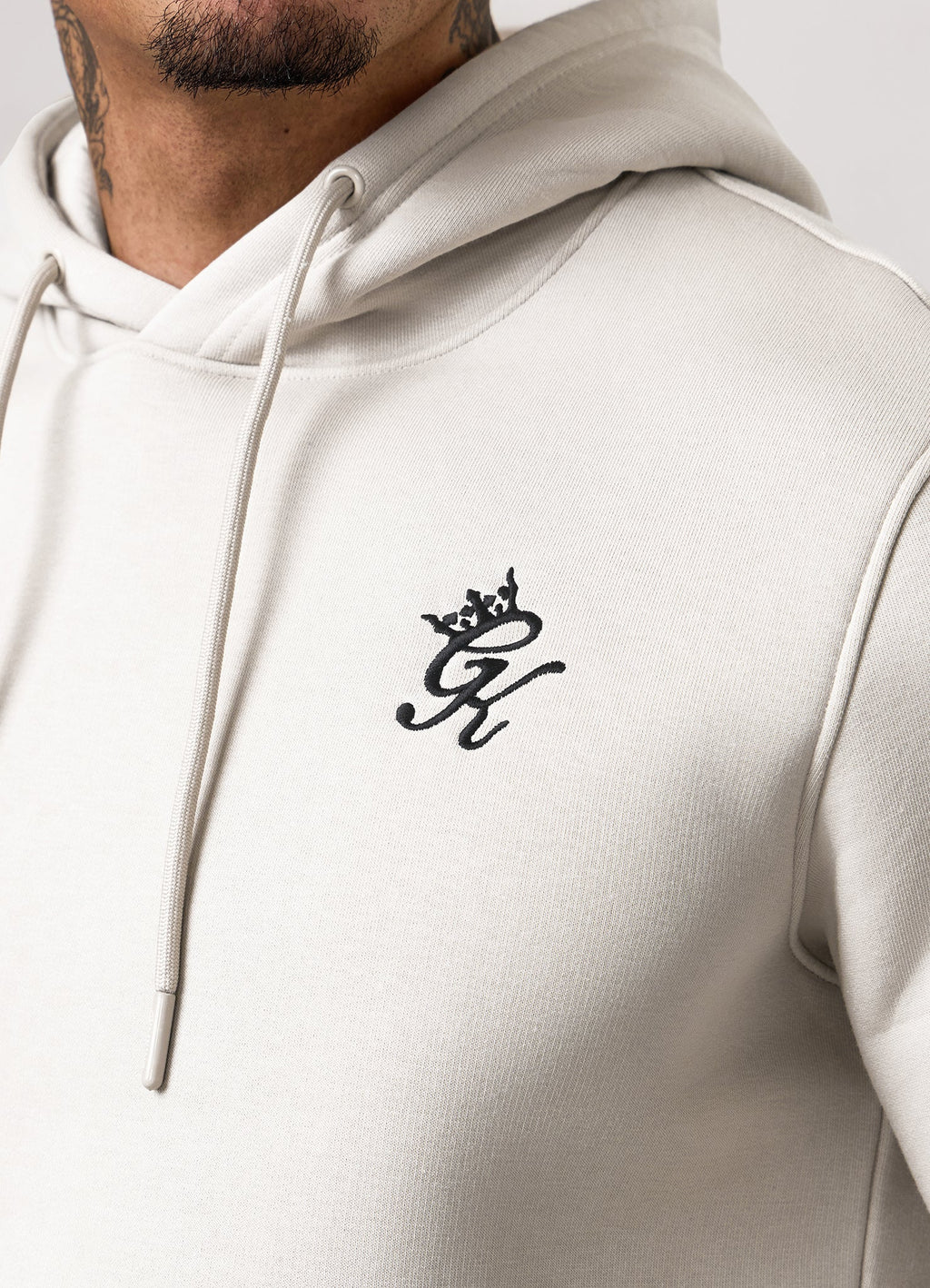 Gym King Fundamental Hoodie - Cream