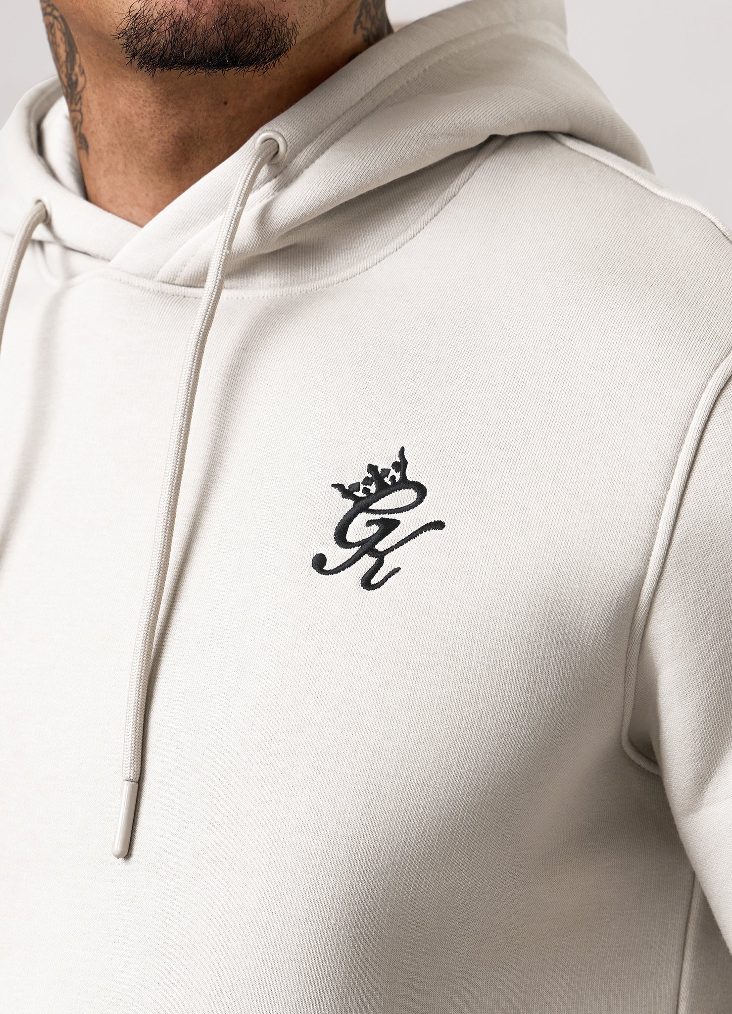 Gym King Fundamental Hoodie - Cream