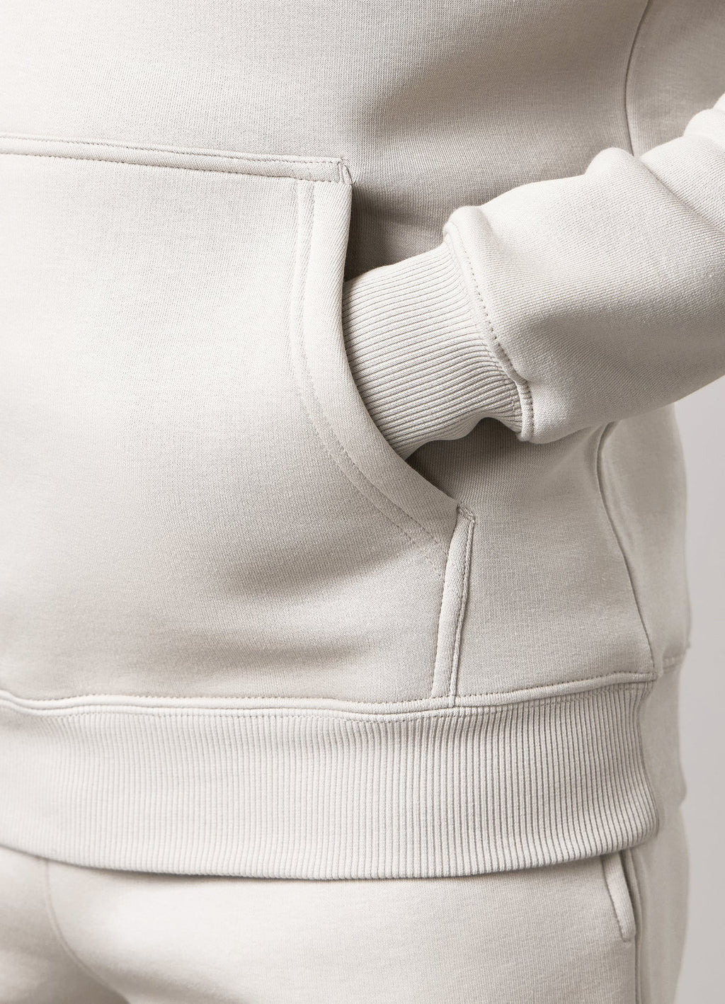 Gym King Fundamental Hoodie - Cream