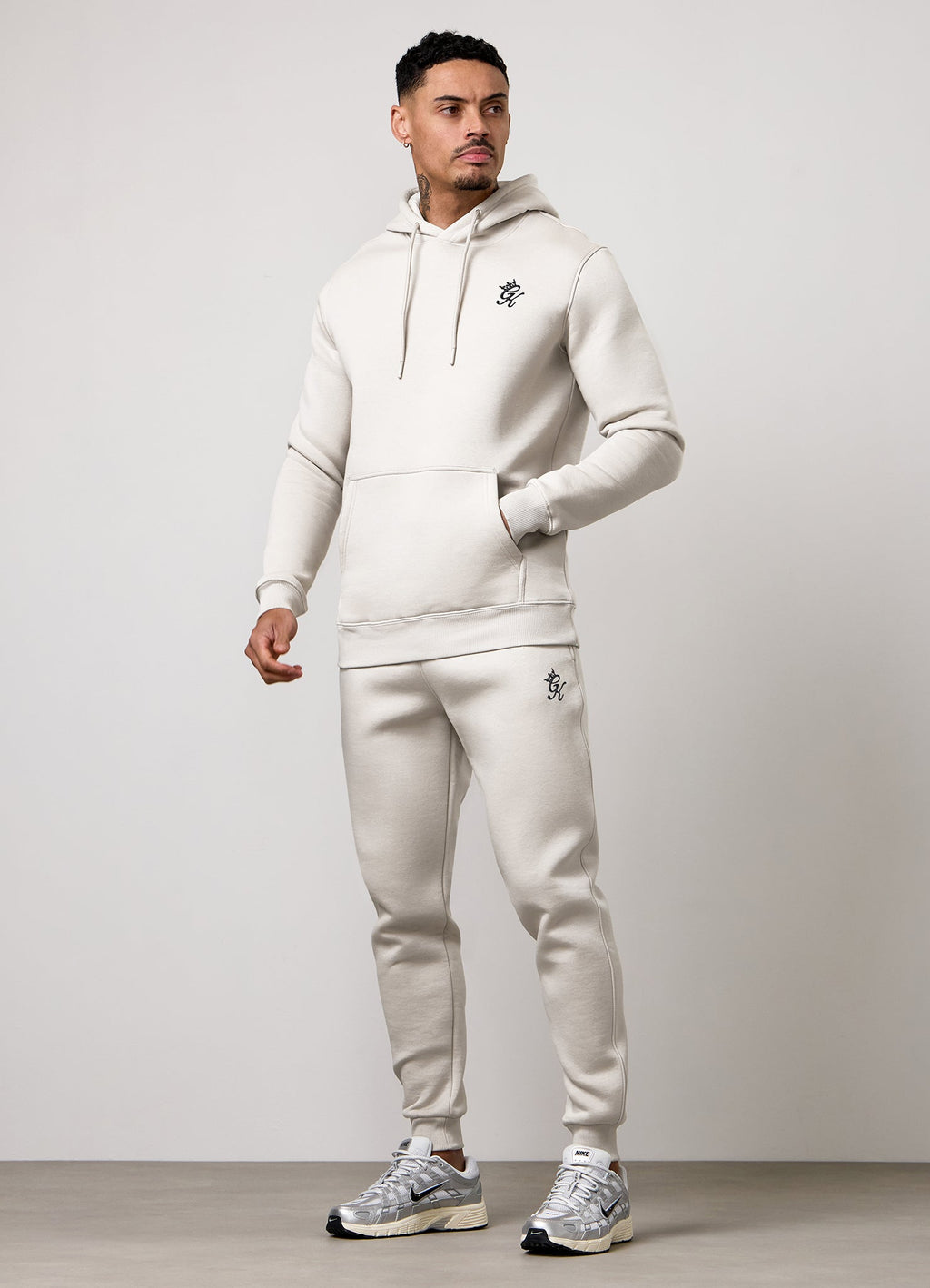 Gym King Fundamental Hoodie - Cream