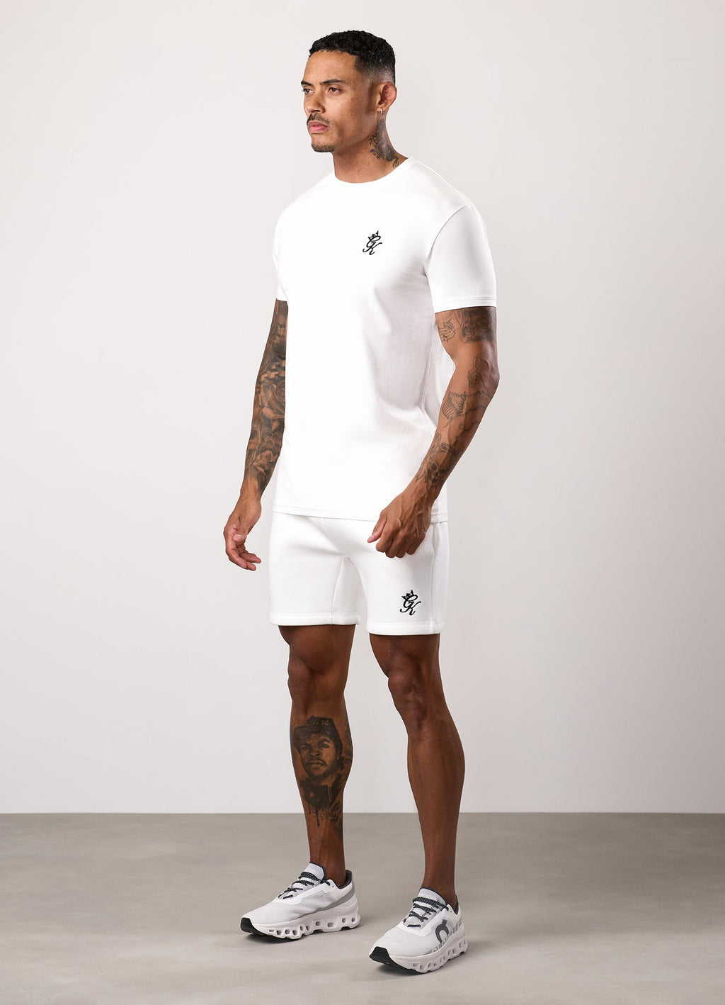 Gym King Fundamental Fleece Short - Cream