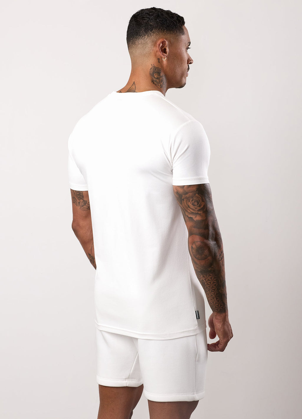 Gym King Fundamental Jersey Tee - Cream