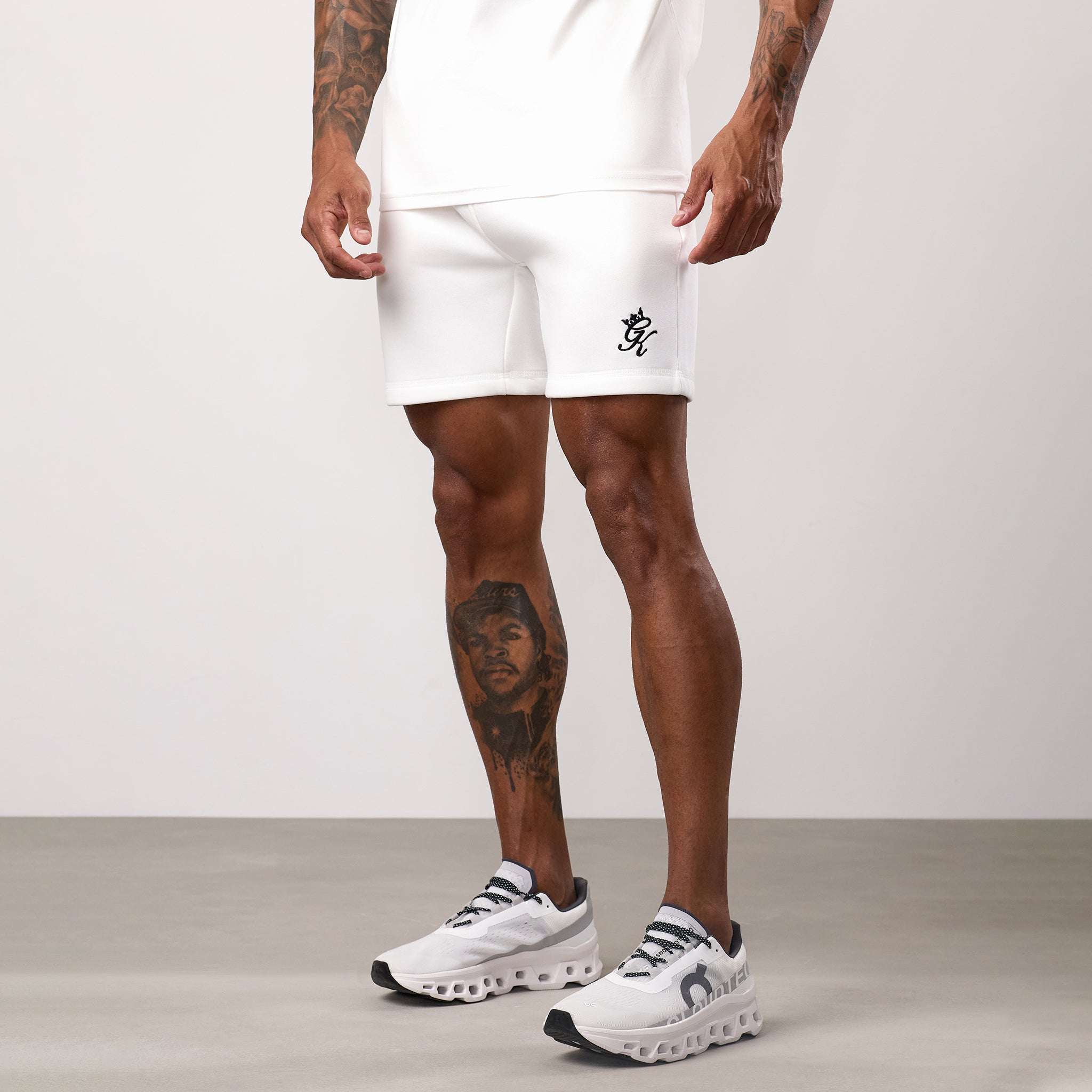 Gym King Fundamental Fleece Short - Cream