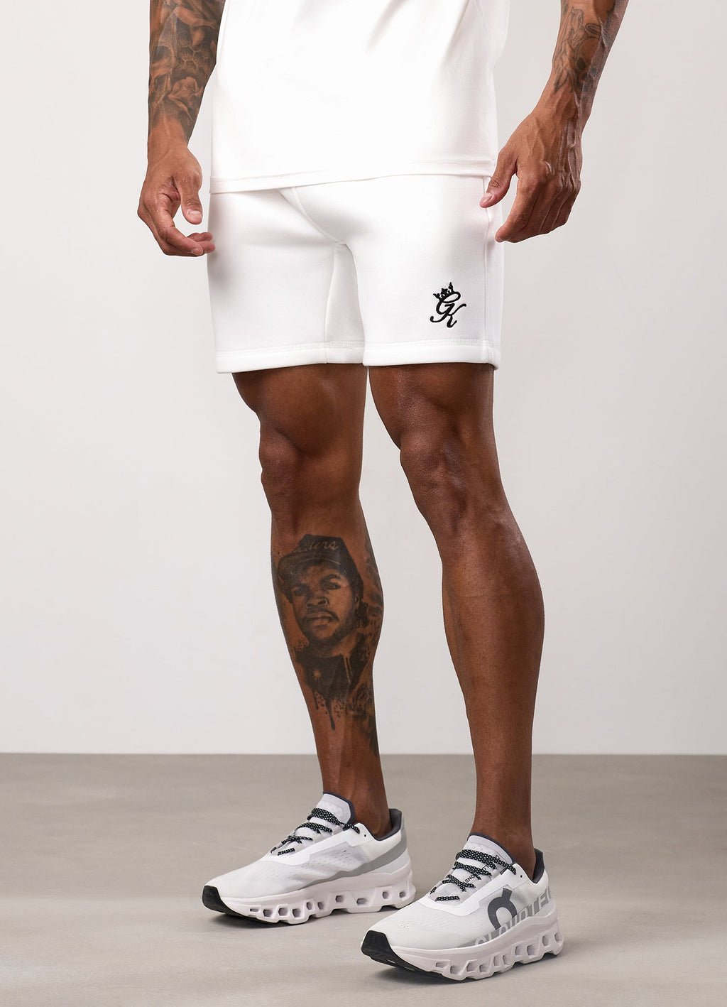 Gym King Fundamental Fleece Short - Cream