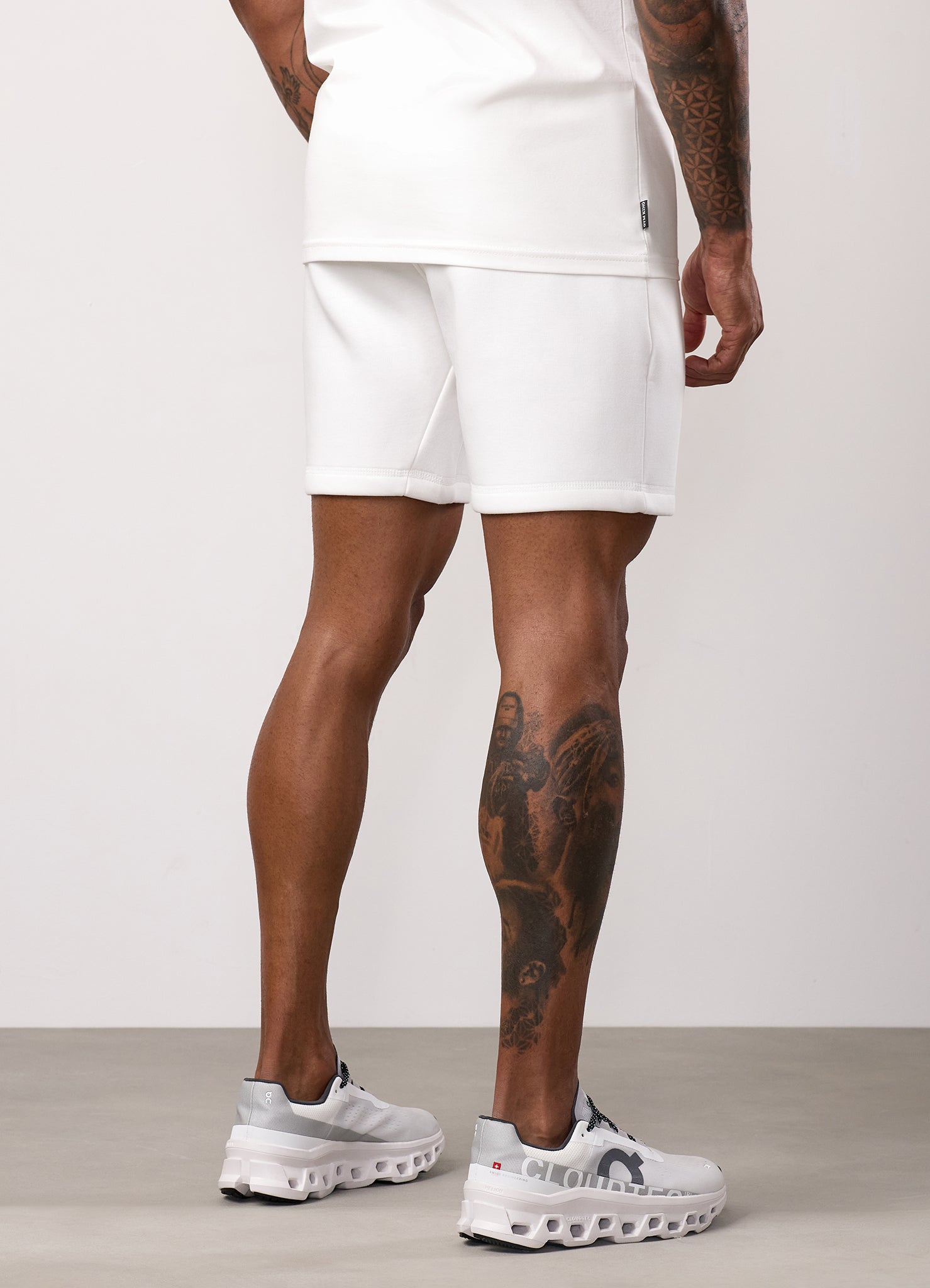 Gym King Fundamental Fleece Short - Cream