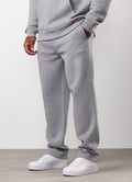 Gym King Fundamental Linear Straight Leg Jogger - Grey Marl