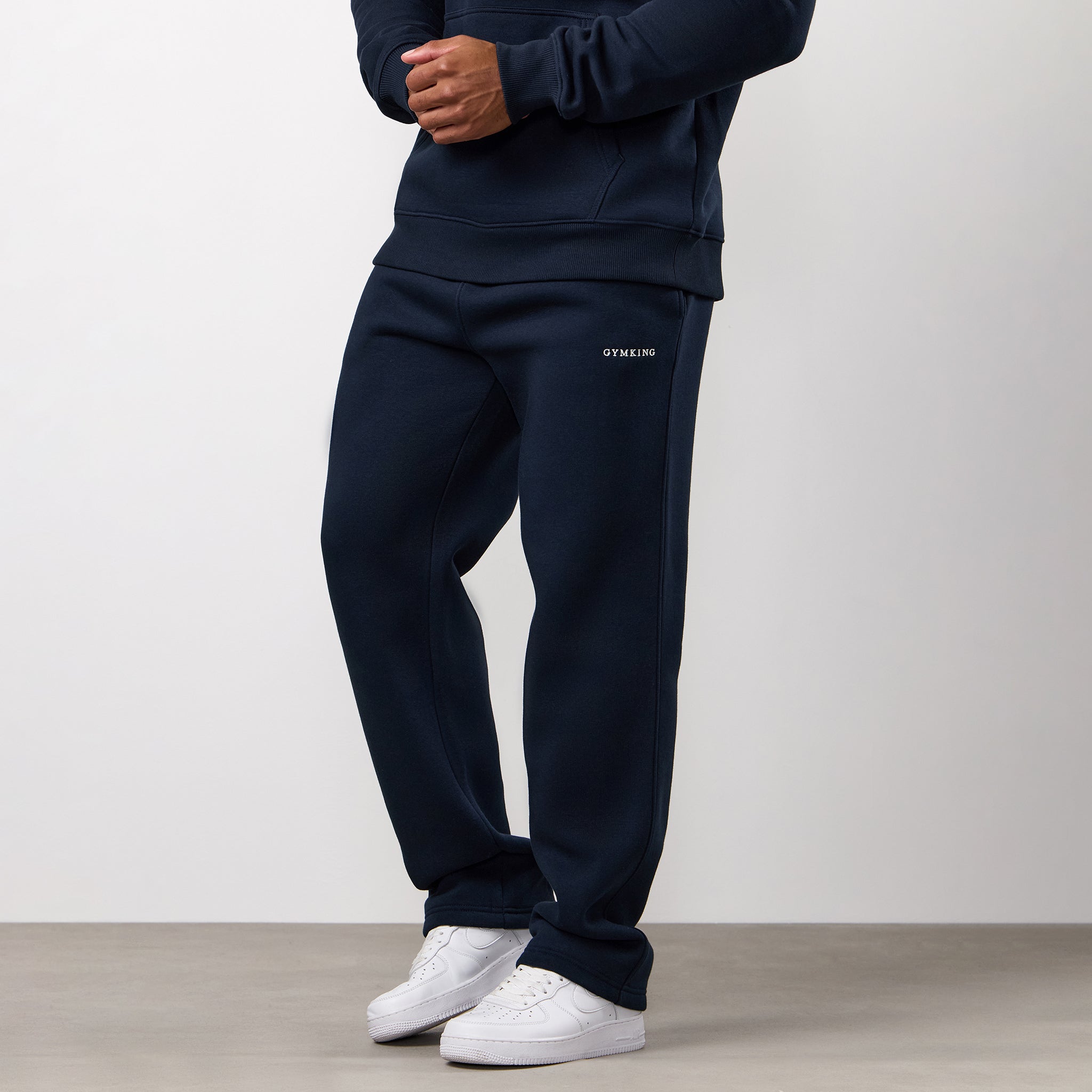 Gym King Fundamental Linear Straight Leg Jogger - Navy