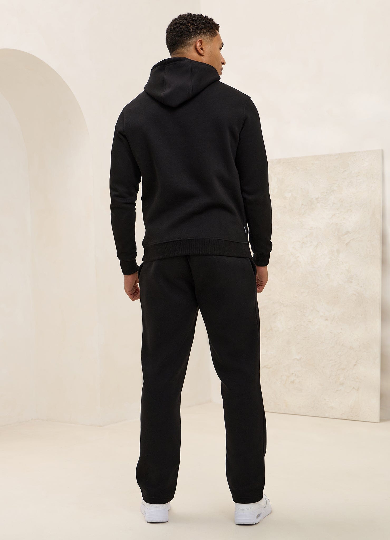 Gym King Fundamental Linear Hoodie - Black