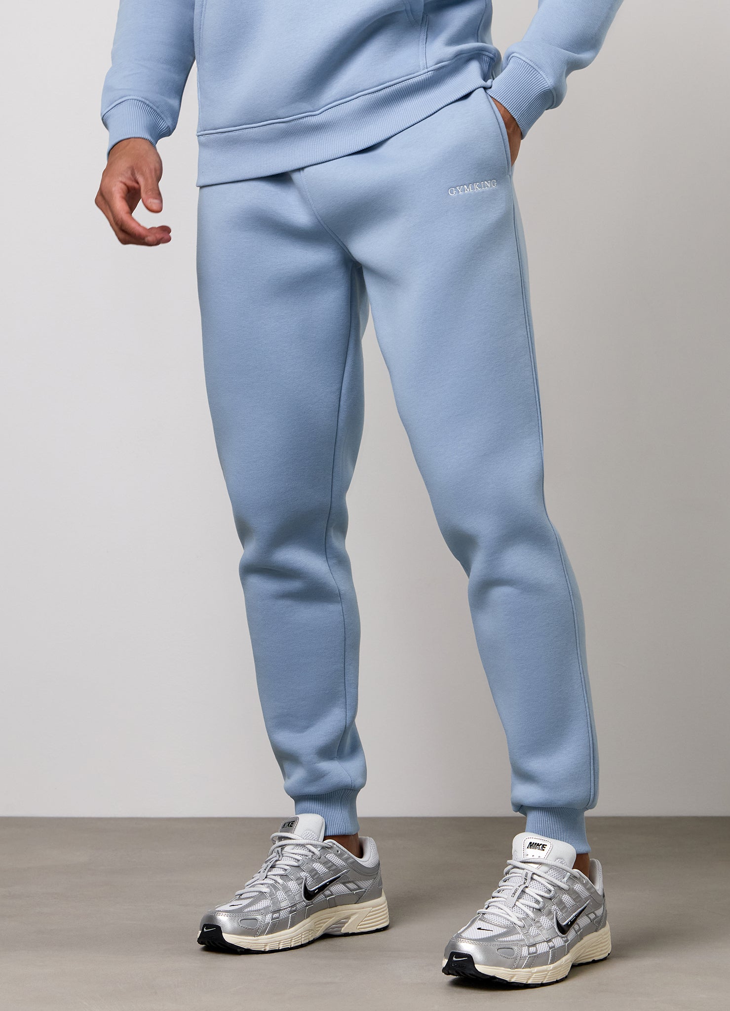 Gym King Fundamental Linear Jogger - Powder Blue