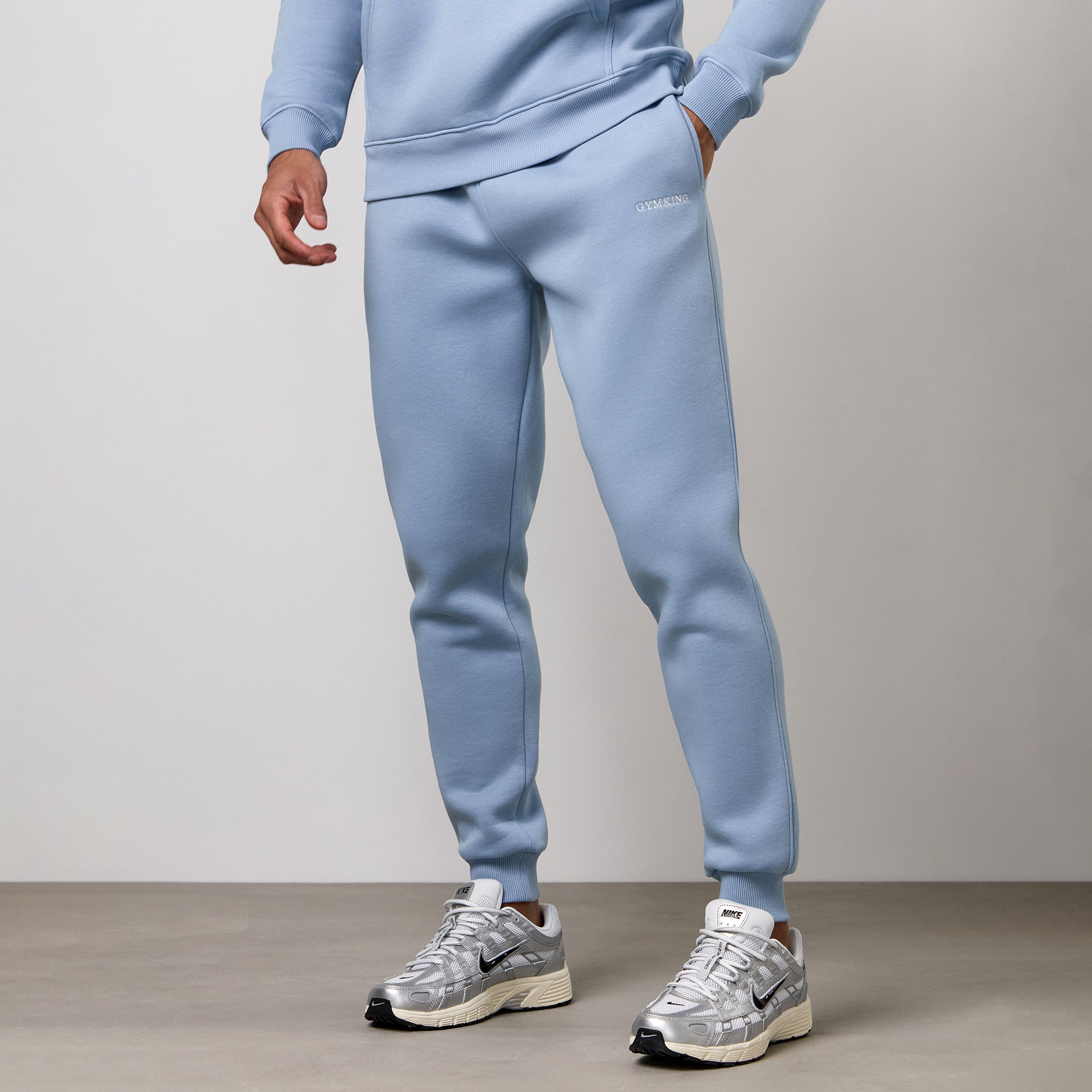 Gym King Fundamental Linear Jogger - Powder Blue
