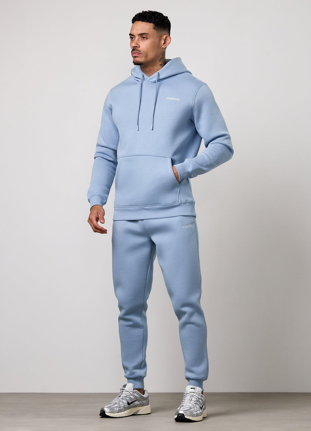Gym King Fundamental Linear Jogger - Powder Blue