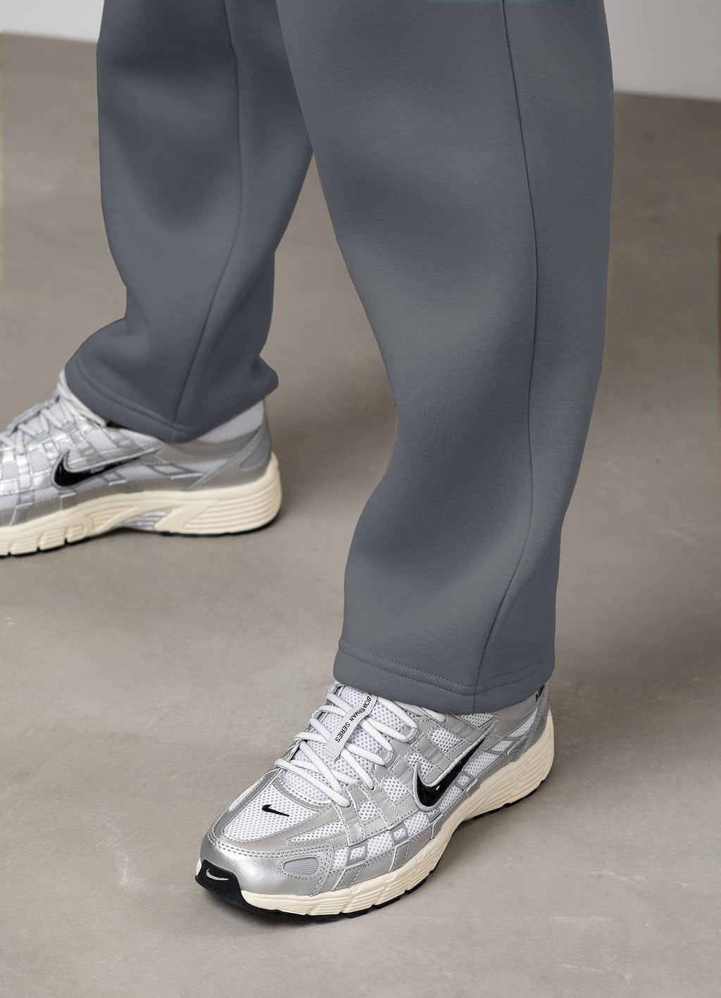 Gym King Fundamental Linear Straight Leg Jogger - Mountain Slate