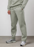 Gym King Fundamental Linear Straight Leg Jogger - Soft Khaki