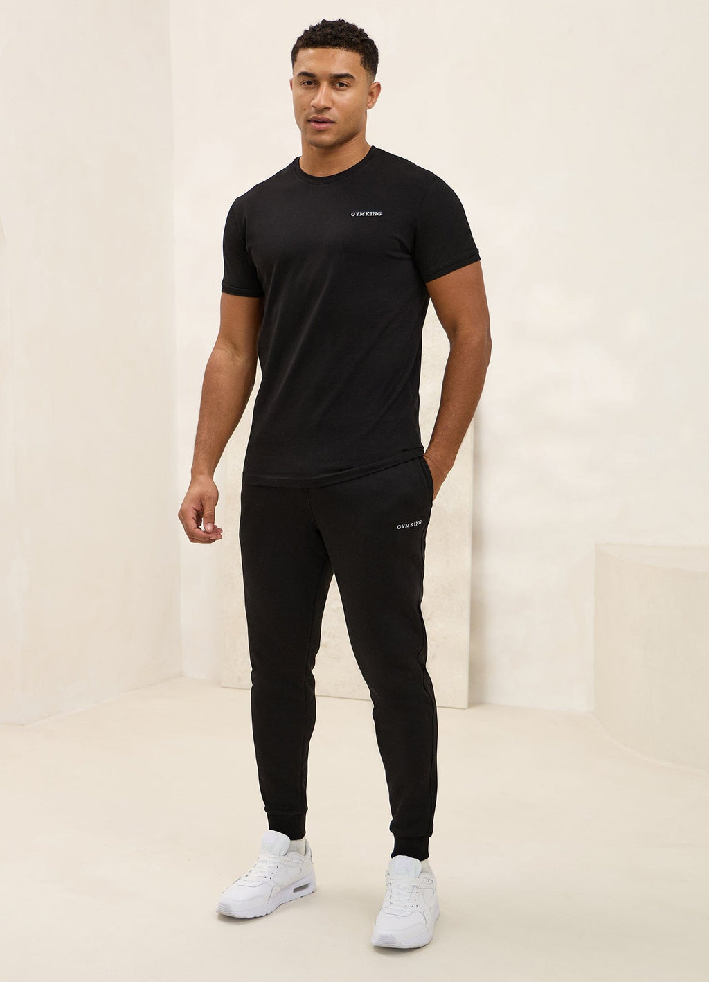 Gym King Fundamental Linear Jogger - Black