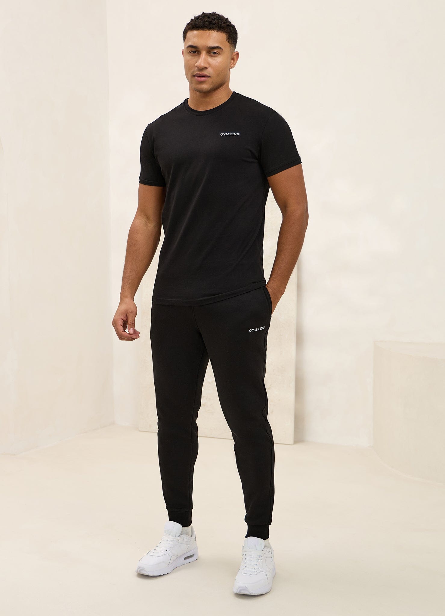 Gym King Fundamental Linear Jogger - Black