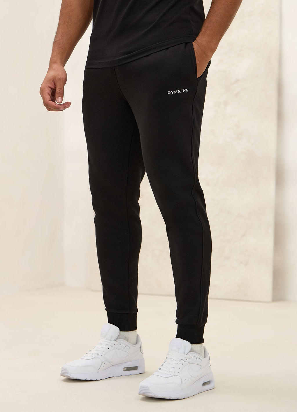 Gym King Fundamental Linear Jogger - Black