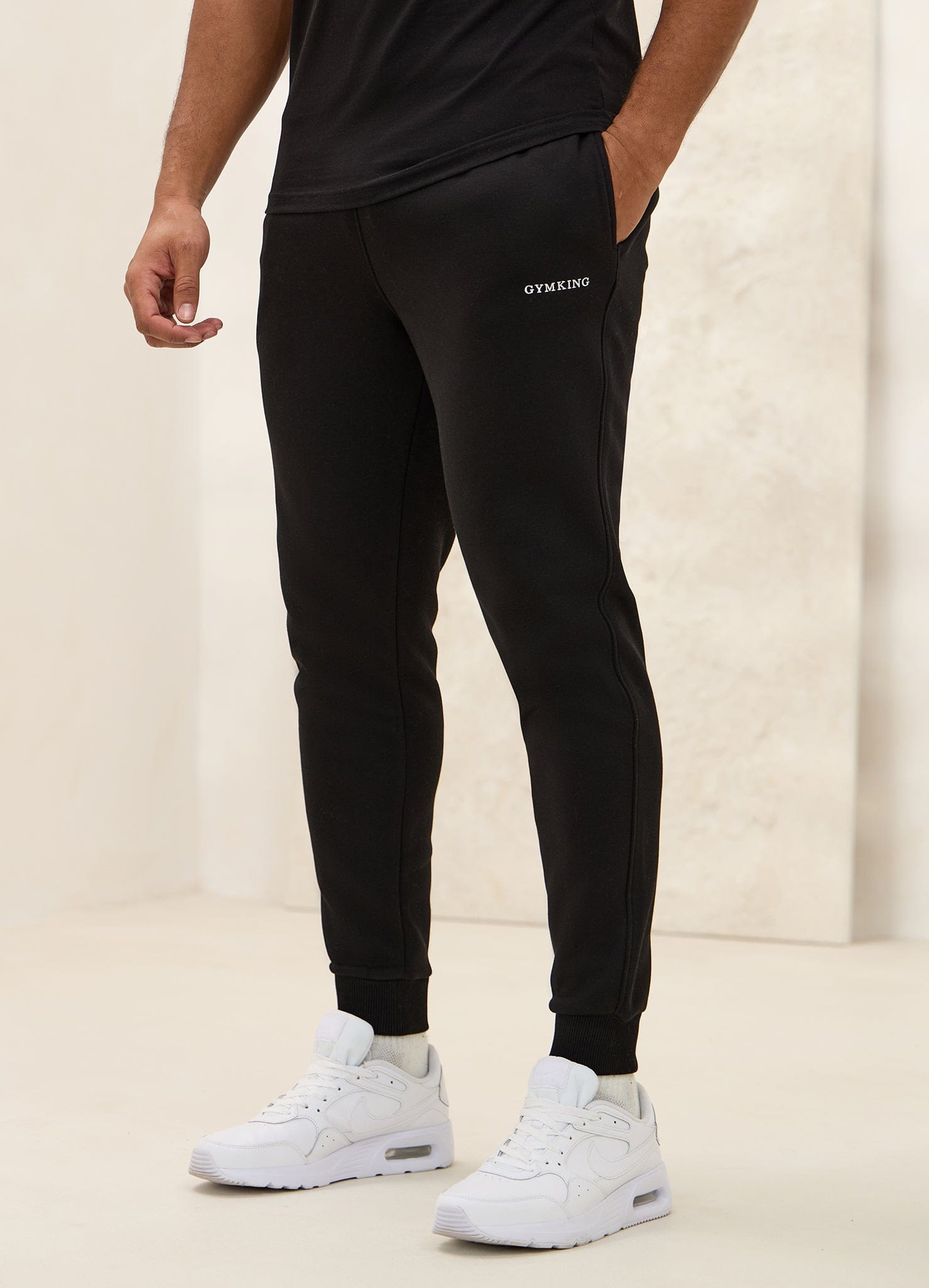 Gym King Fundamental Linear Jogger - Black