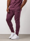 Gym King Fundamental Linear Fleece Jogger - Mulberry