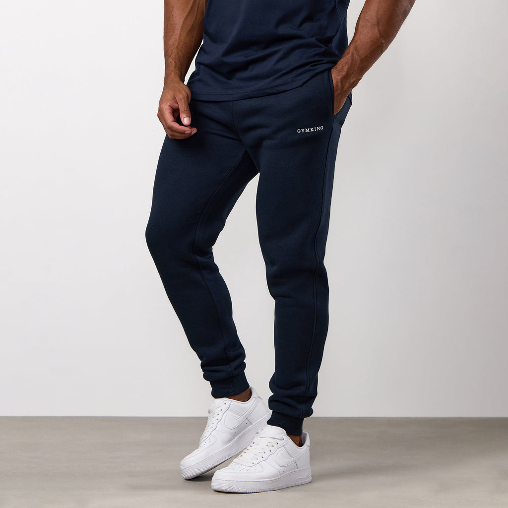 Gym King Fundamental Linear Jogger - Navy