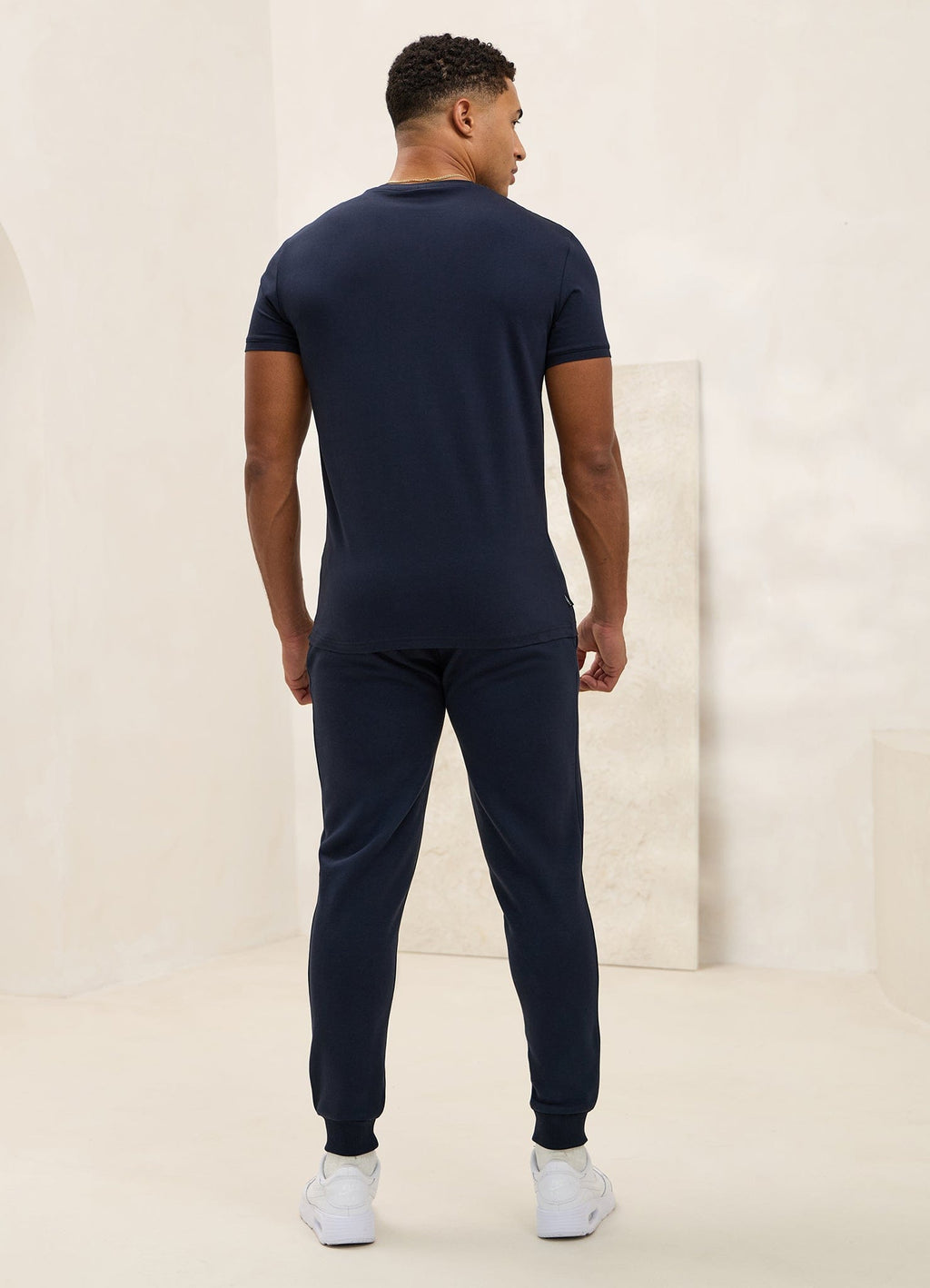 Gym King Fundamental Linear Jogger - Navy