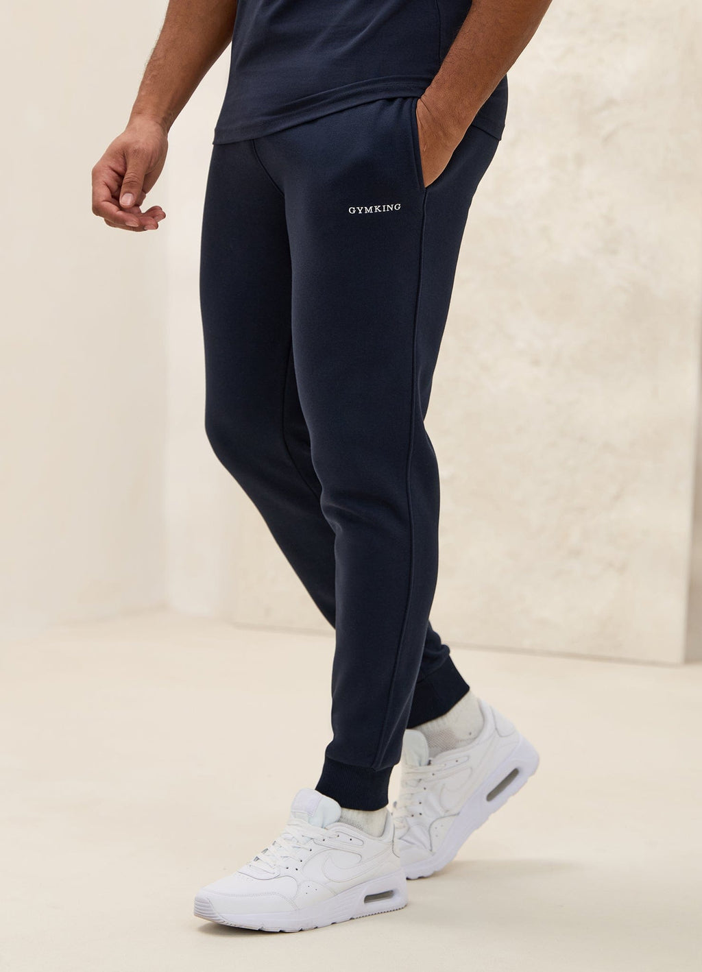 Gym King Fundamental Linear Jogger - Navy