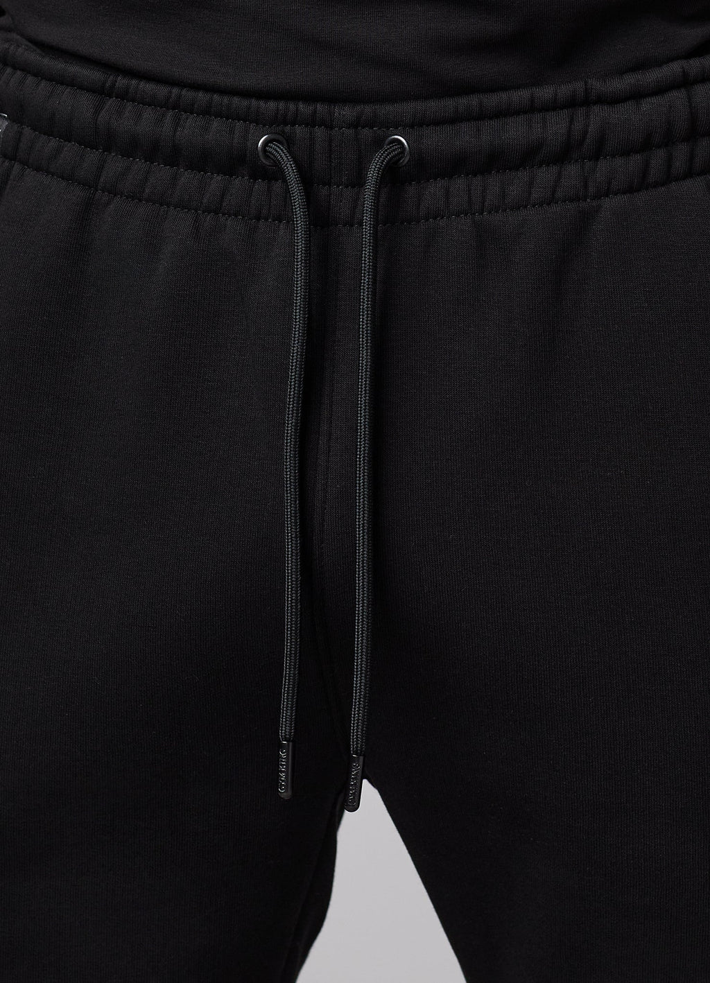 Gym King Fundamental Linear Short - Black/Black