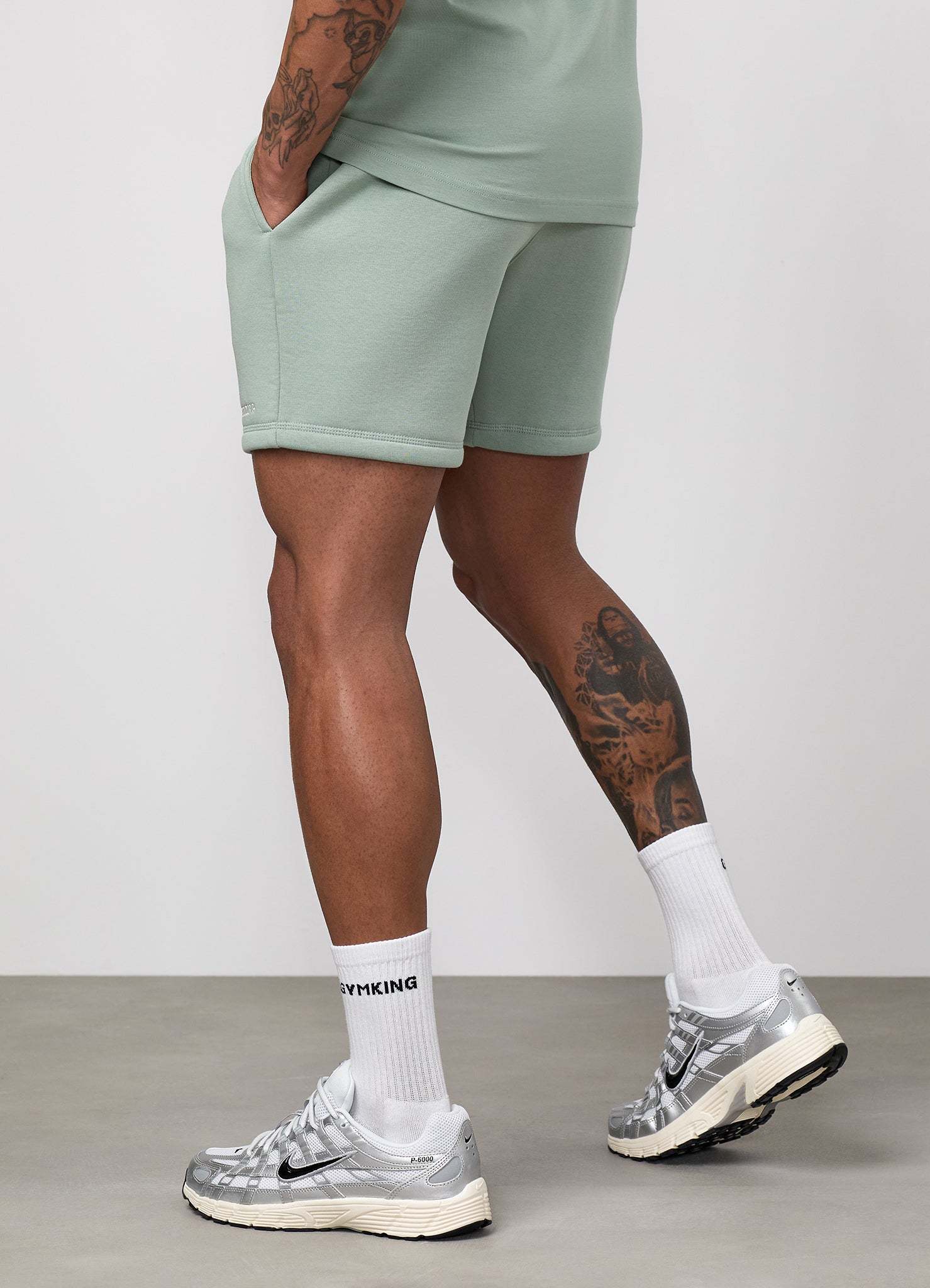 Gym King Fundamental Linear Short - Urban Sage