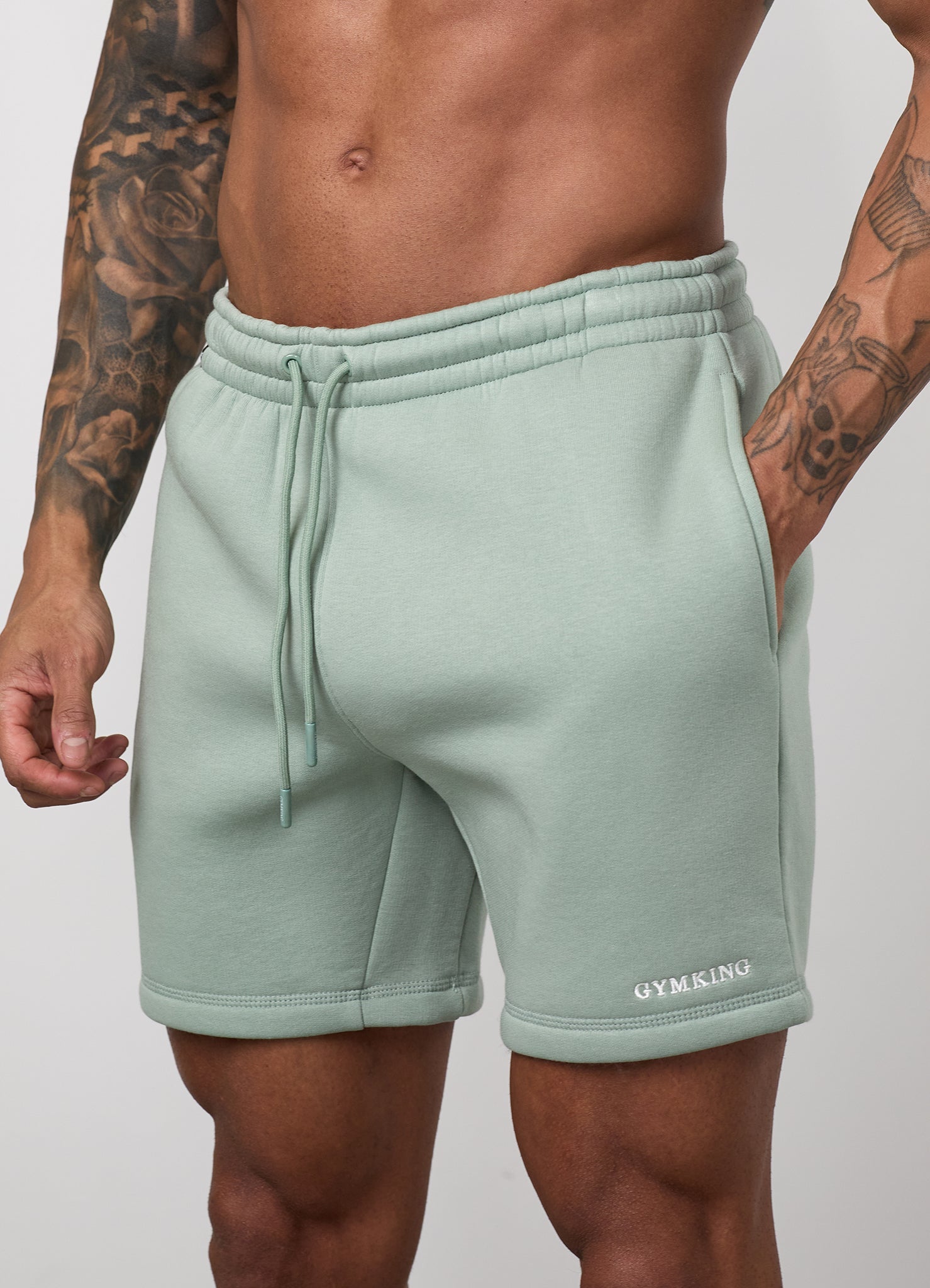 Gym King Fundamental Linear Short - Urban Sage