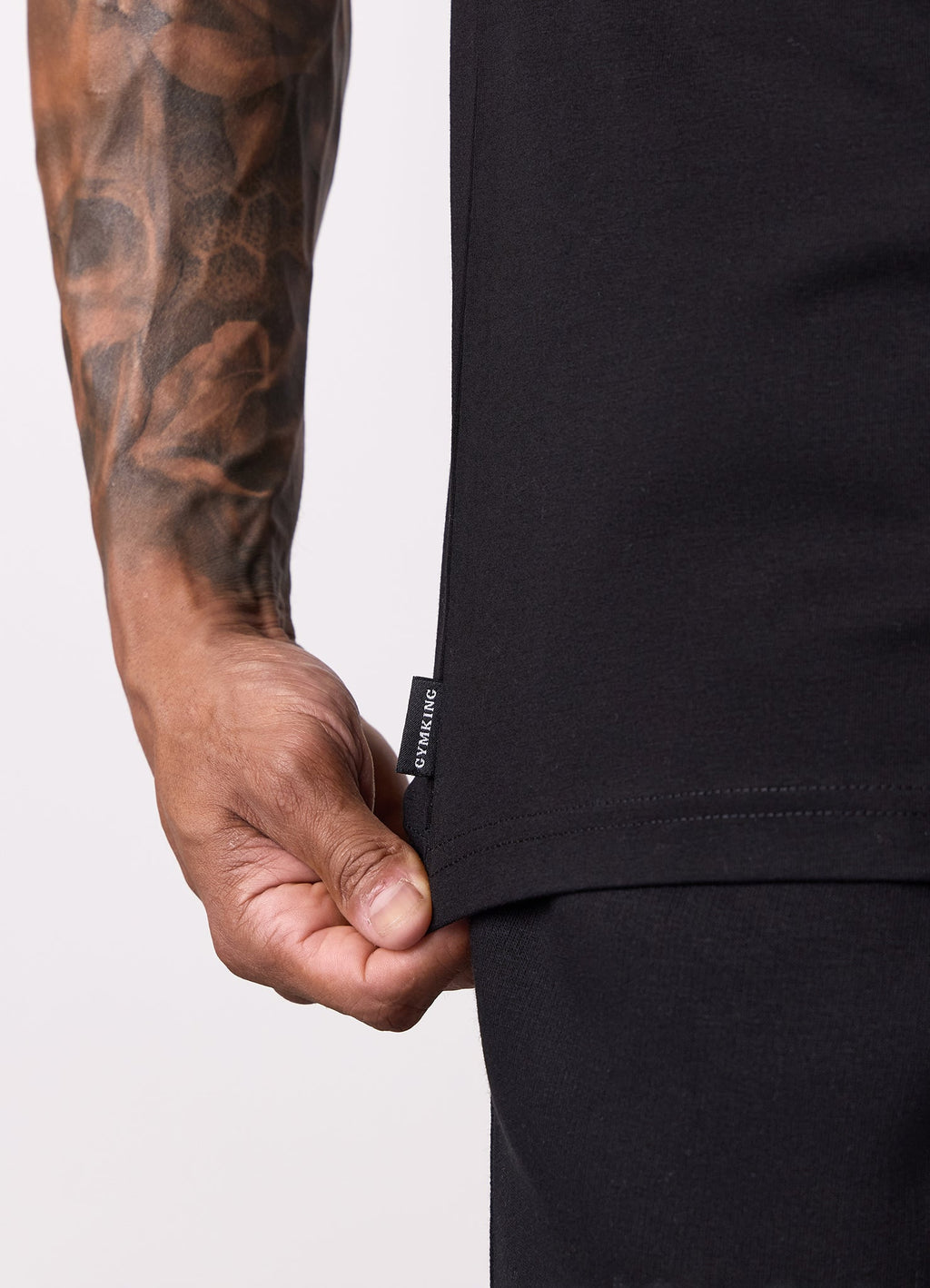 Gym King Fundamental Jersey Tee - Black