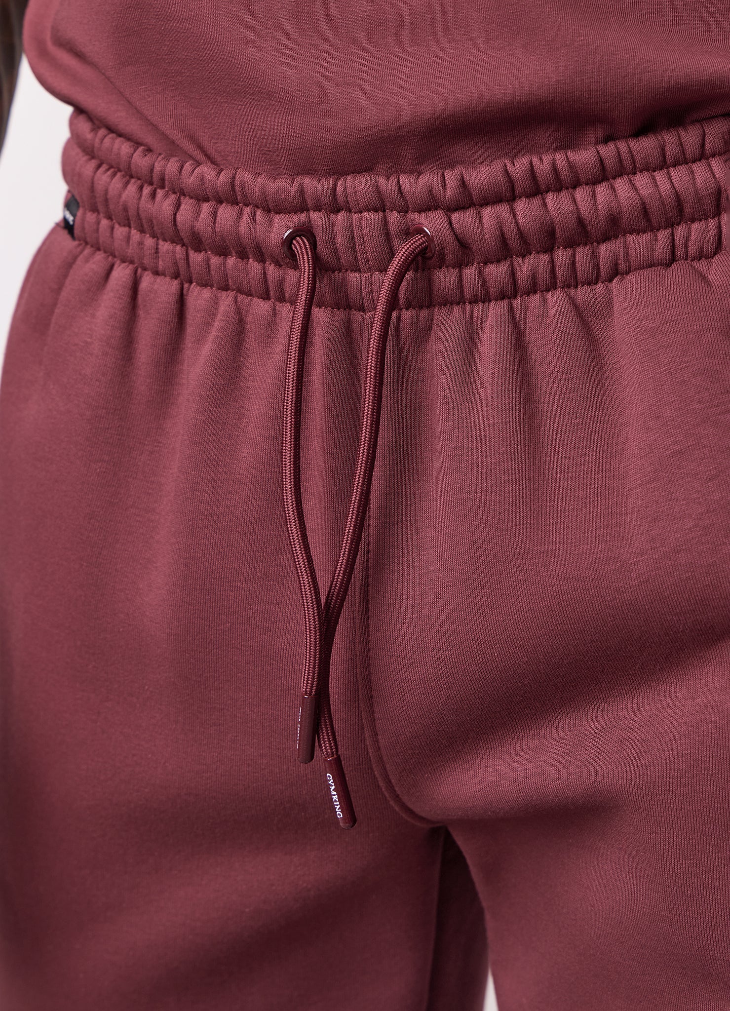 Gym King Fundamental Fleece Jogger - Burgundy