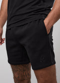 Gym King Fundamental Short - Black/Black