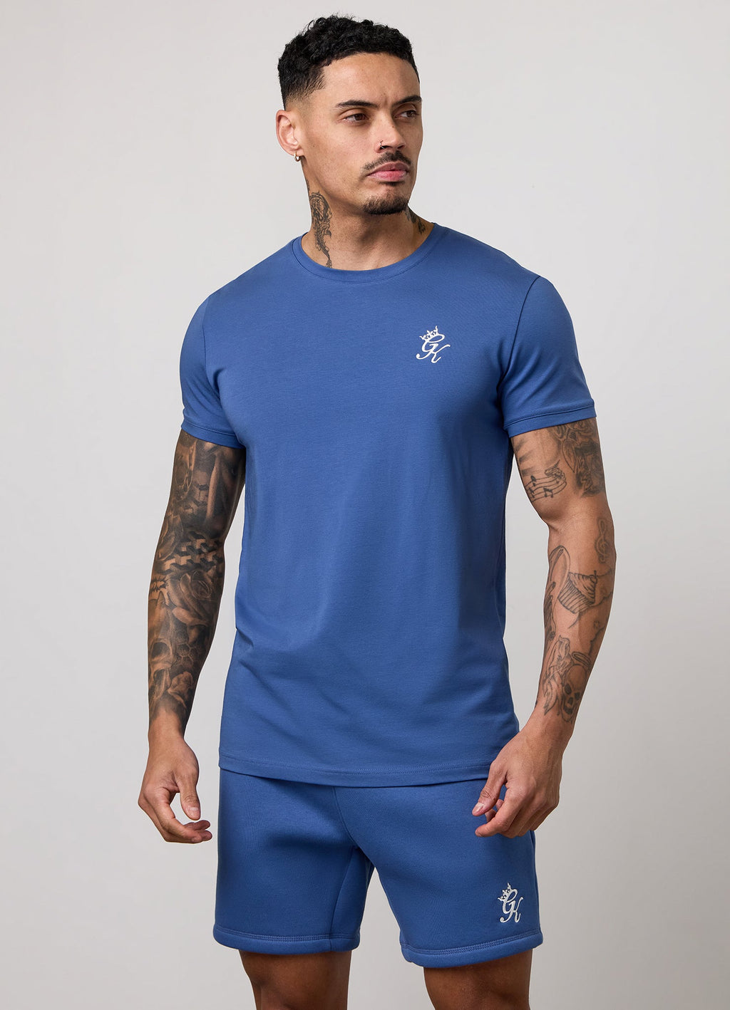 Gym King Fundamental Tee - Blueprint