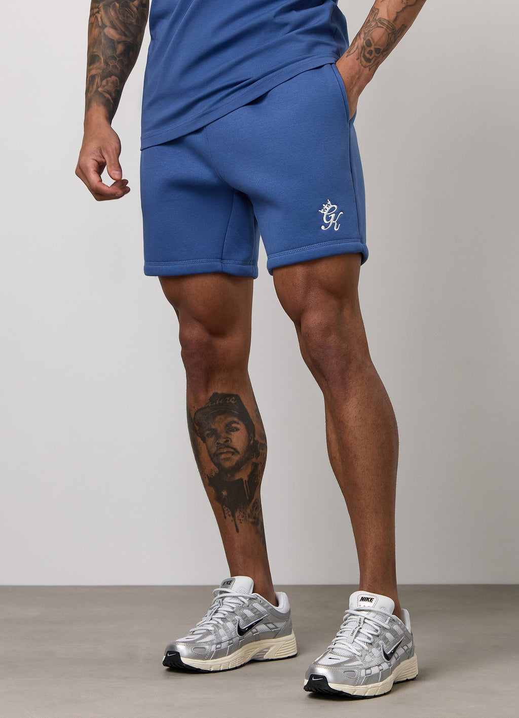 Gym King Fundamental Short - Blueprint