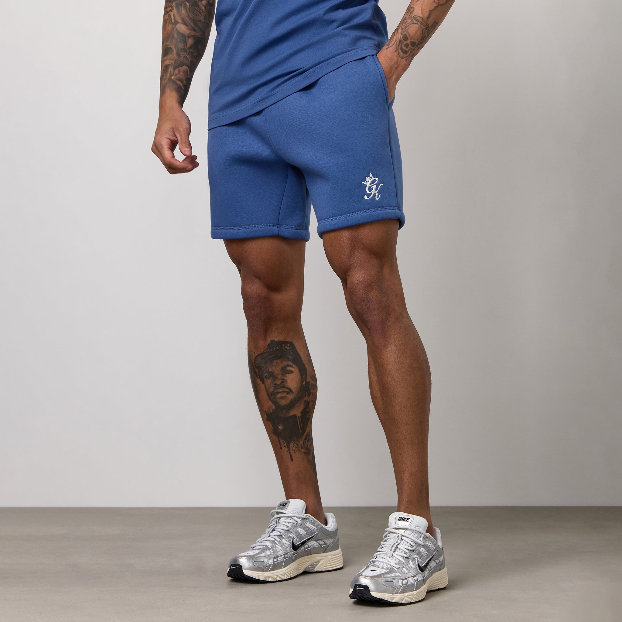 Gym King Fundamental Short - Blueprint