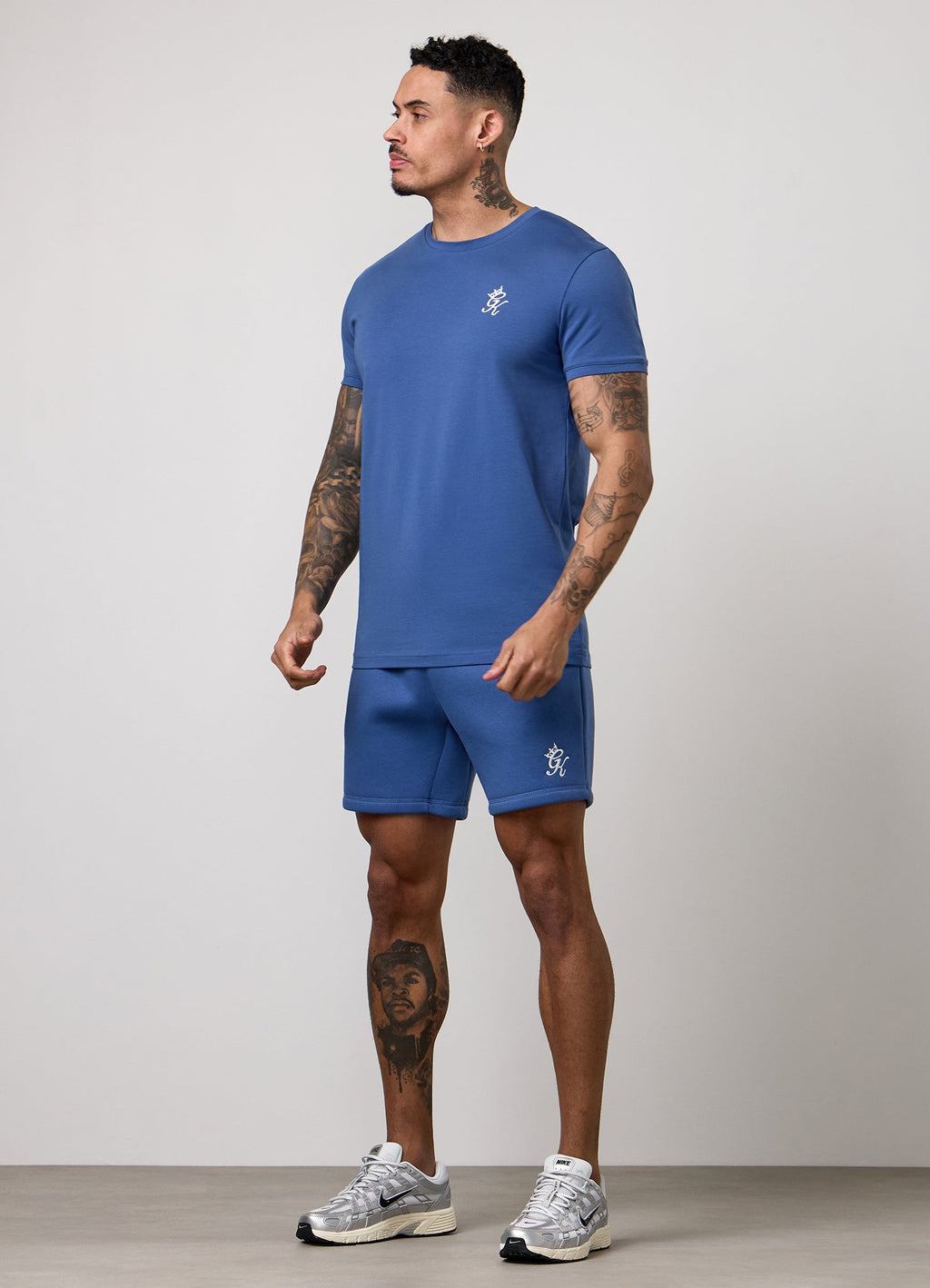 Gym King Fundamental Short - Blueprint