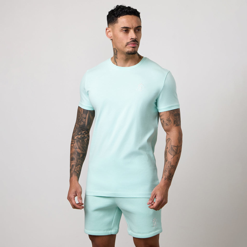 Gym King Fundamental Tee - Seafoam