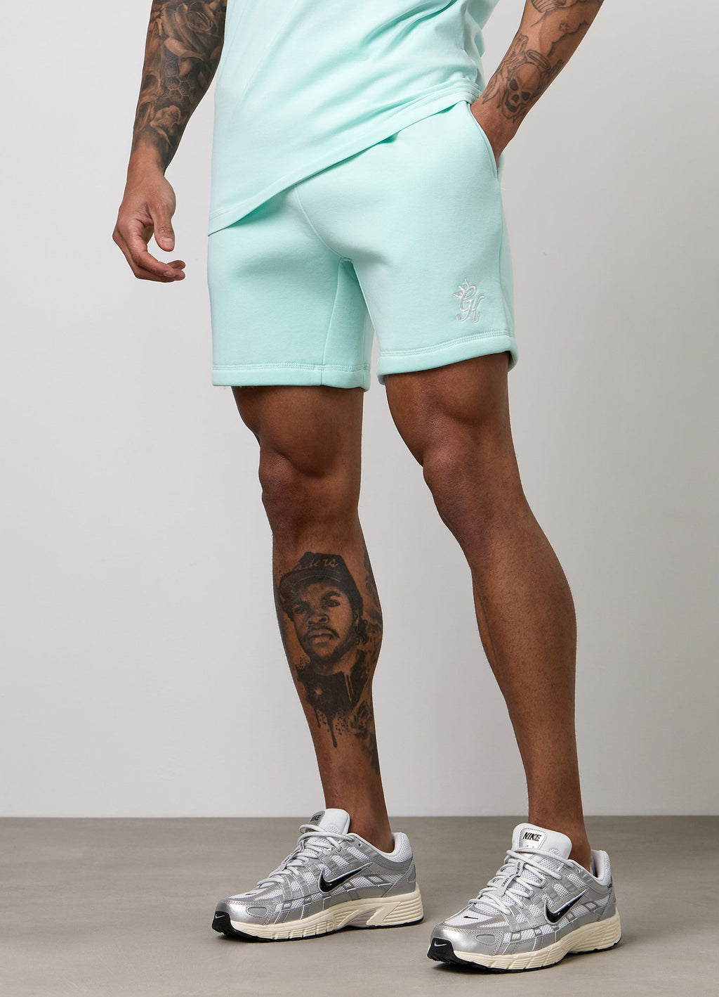 Gym King Fundamental Short - Seafoam