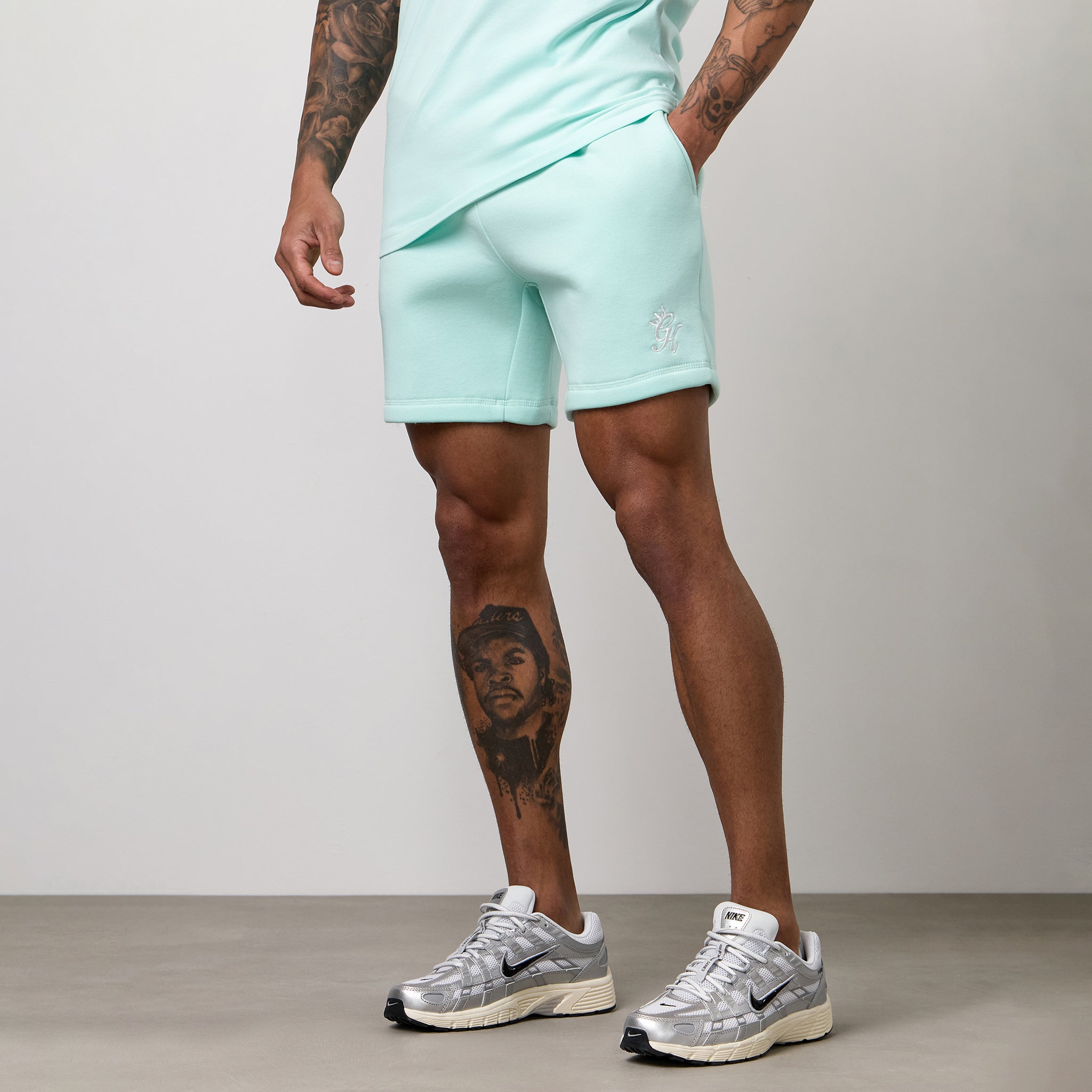 Gym King Fundamental Short - Seafoam