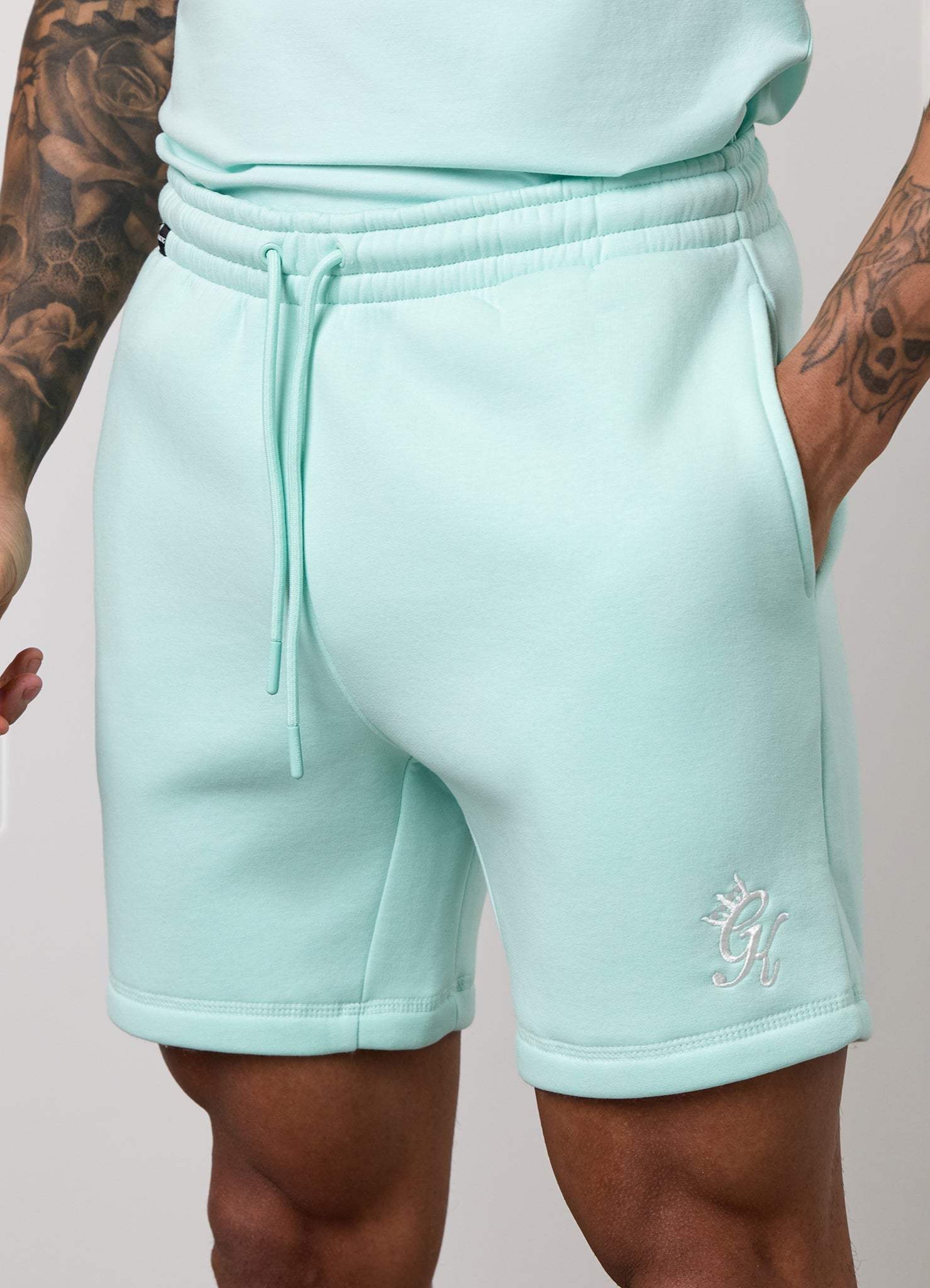 Gym King Fundamental Short - Seafoam