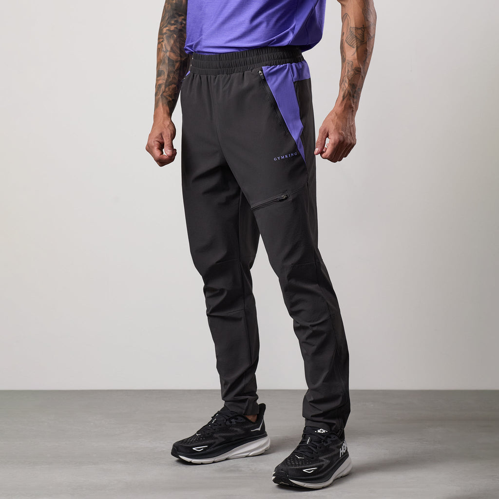 Gym King Fusion Tracksuit Bottom - Dark Pewter
