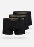 Gym King Boxers (3PK) - Black/Gold