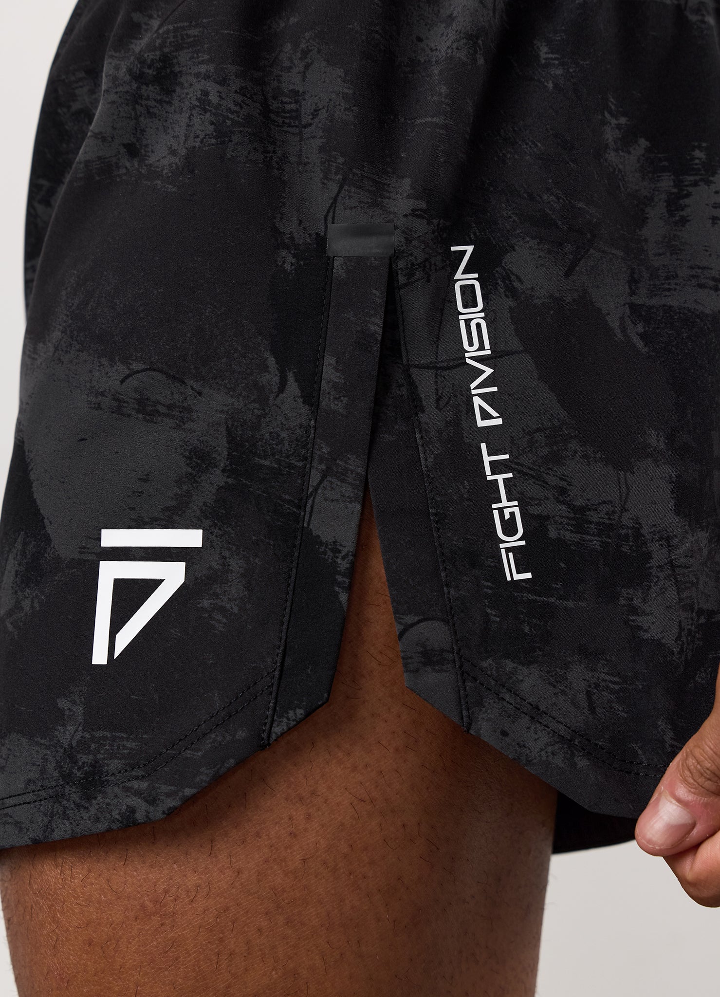 Gym King Fight Division Combat 5" Short - Graphite Abstract Print