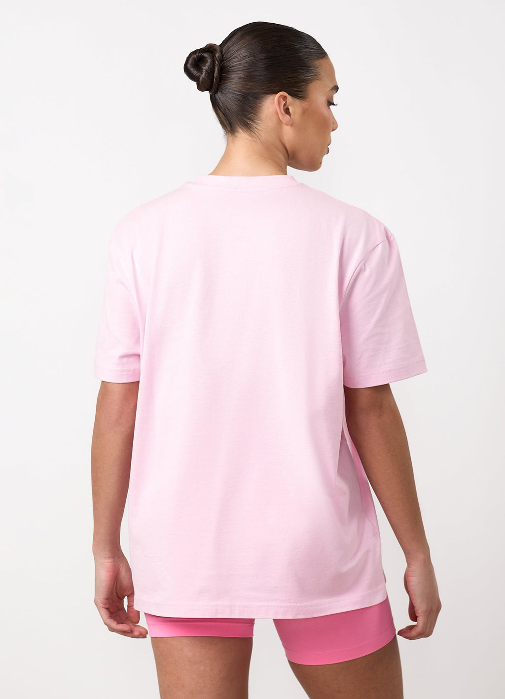 GKW Boyfriend Tee - Soft Pink/Carnation Pink