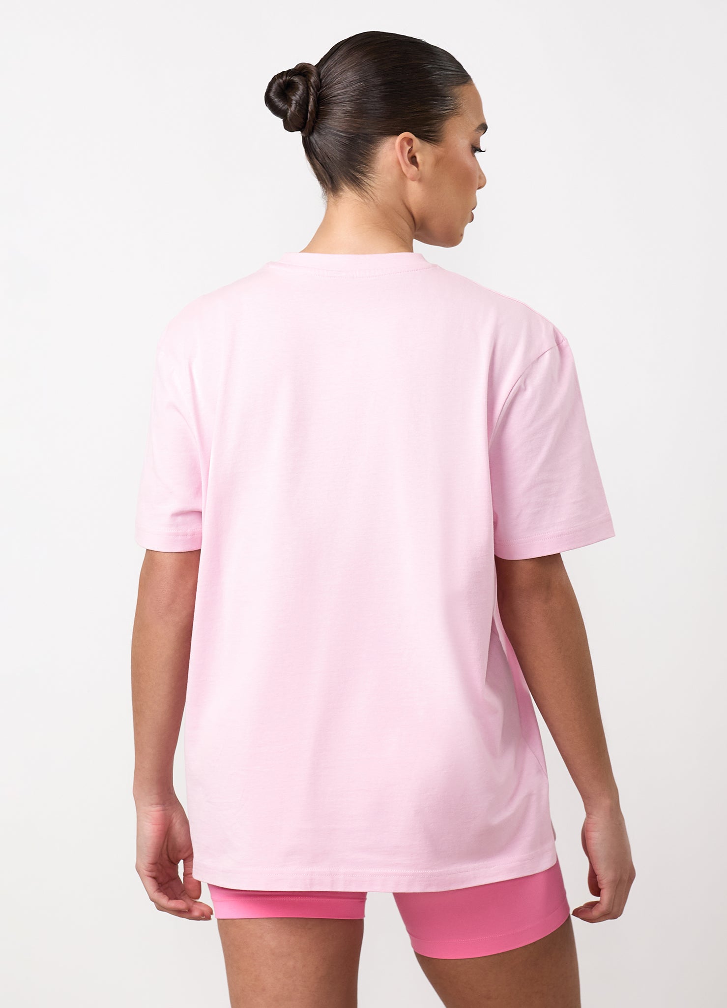 GKW Boyfriend Tee - Soft Pink/Carnation Pink