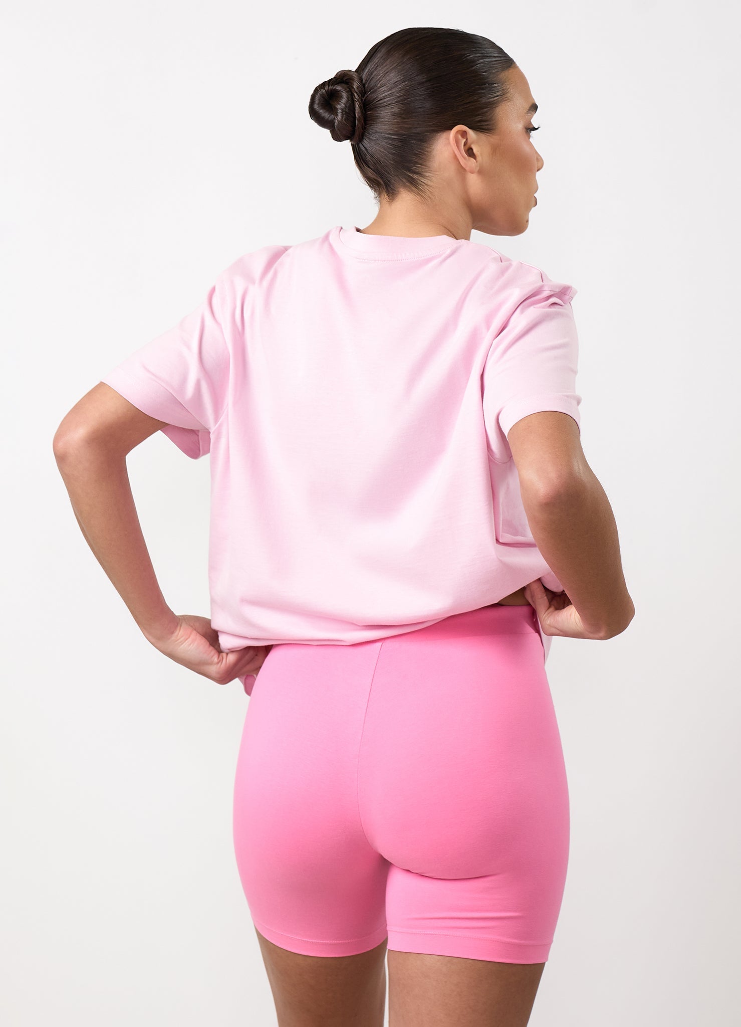 GKW Boyfriend Tee - Soft Pink/Carnation Pink