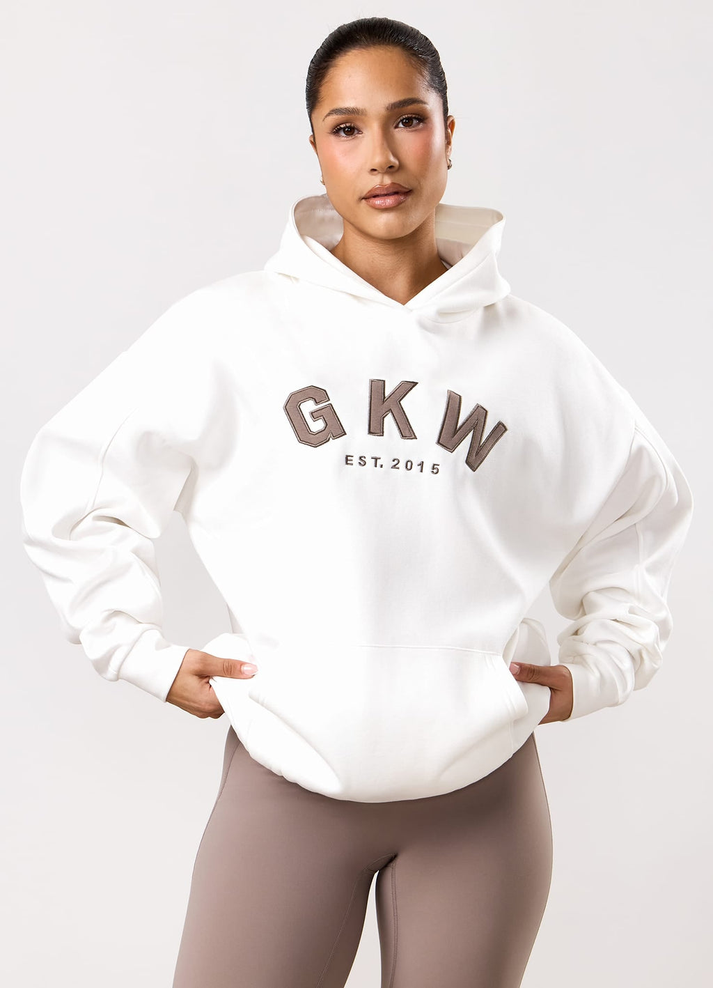 GKW Oversized Hoodie - Cream