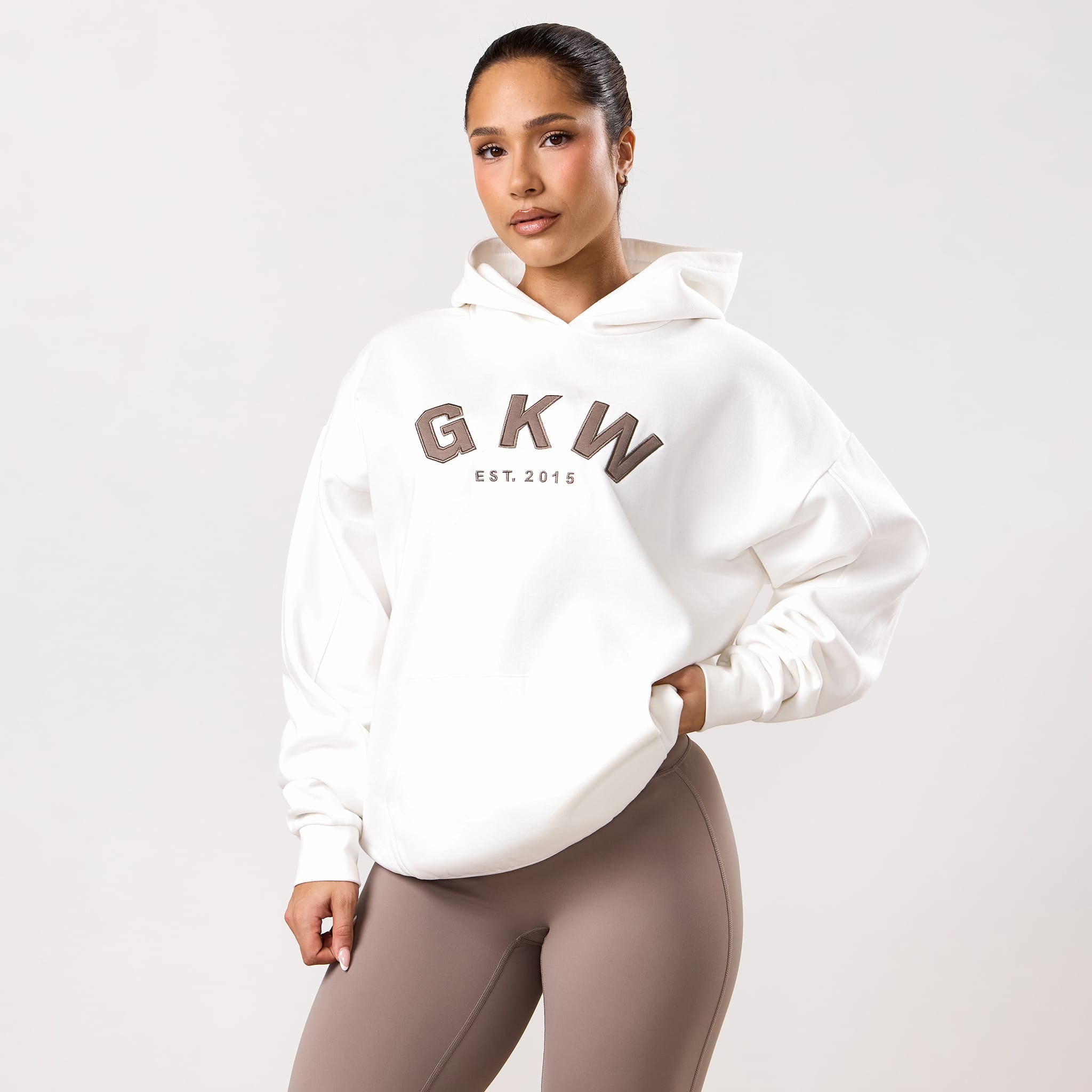 GKW Oversized Hoodie - Cream